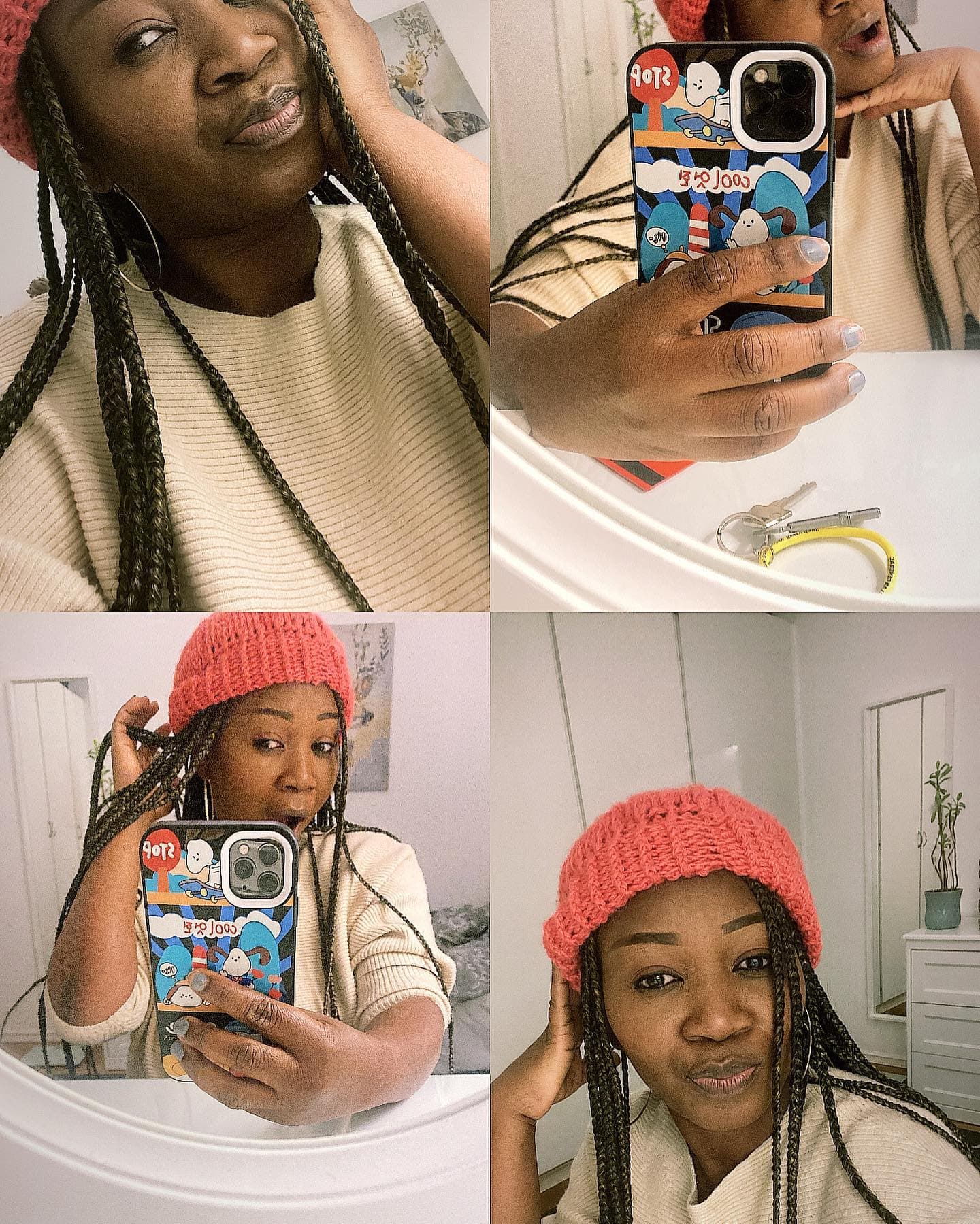 Casual portrait moments of Malorfa at home